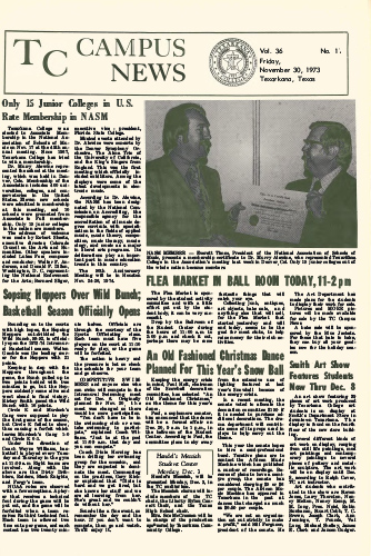Campus News – Vol 36 No 11 – November 30, 1973